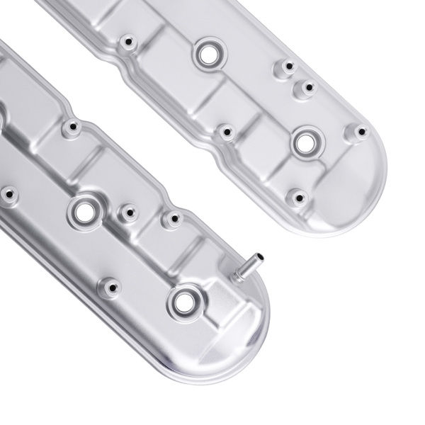 LH + RH Aluminum Engine Valve Cover w/ Gaskets fit for Cadillac Chevrolet 6.2L 09-15-2