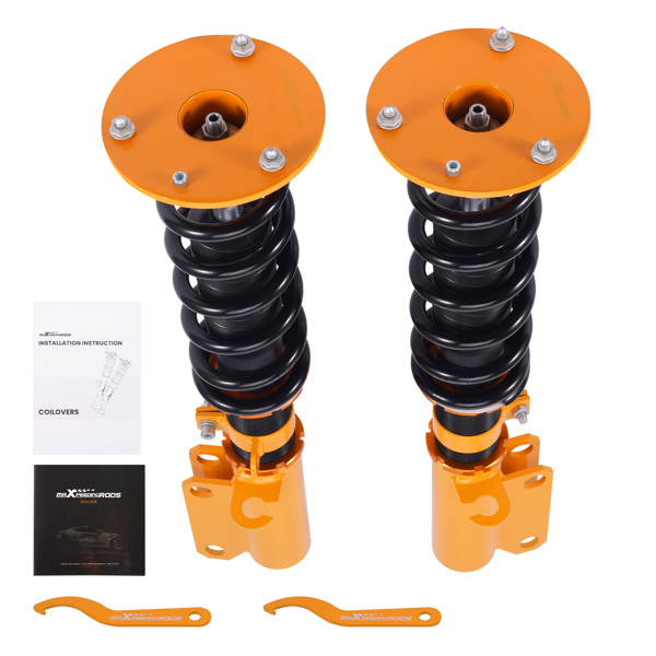 Front Air Strut to Coil Spring Shocks Conversion Kits fit for BMW X5 E53 2000-2006-6