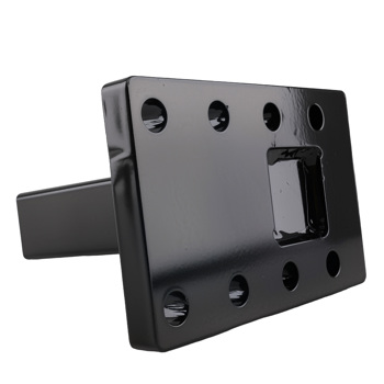 20000 lbs Adjustable Pintle Hitch Mount 3 Position fit for 2" Hitch Receiver Steel