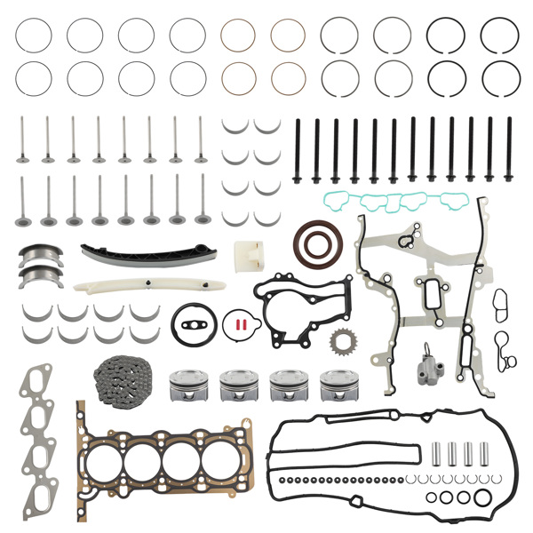 Engine Rebuild Kit Gasket Piston Bearing Timing Chain fit for Buick Chevrolet 1.4l-6