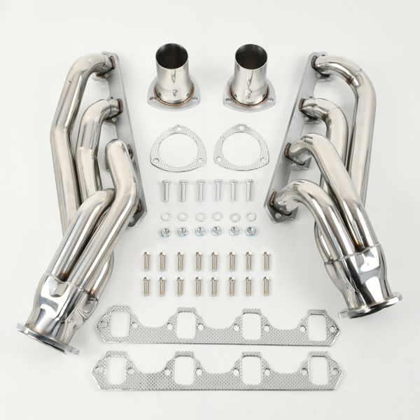 排气管 For Ford 1963-1977 MUSTANG/COUGAR V8 260-302 5.04.3L 260Cu. In./ 4.7L 289Cu. In./ 5.0L=DISPIMG 302Cu MT001324/SY（禁售亚马逊&TEMU）(不支持无理由退货)-2