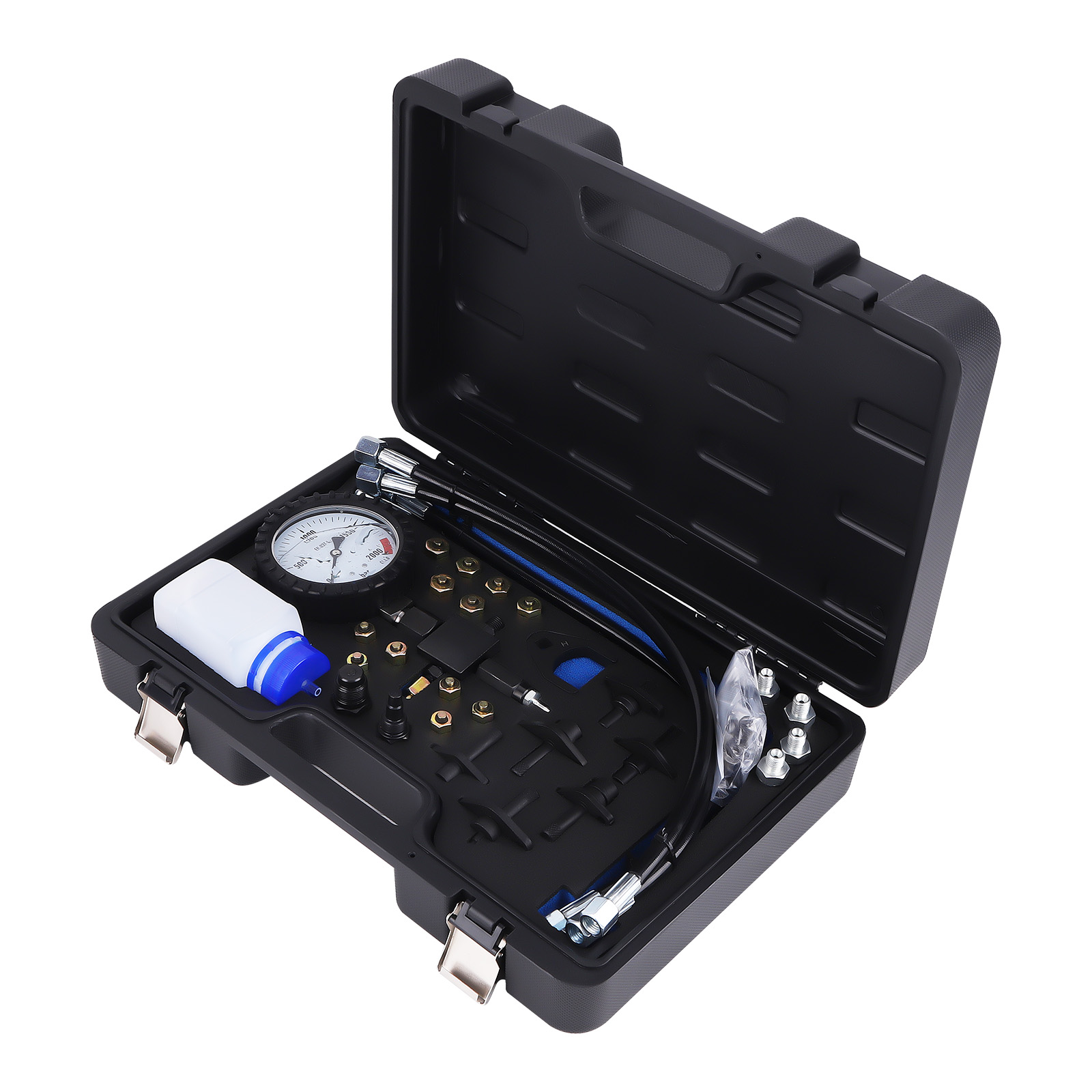 Common Rail Pressure Tester 2000BAR Diesel Engine Diagnostic Tool with 12 Plugs view 3