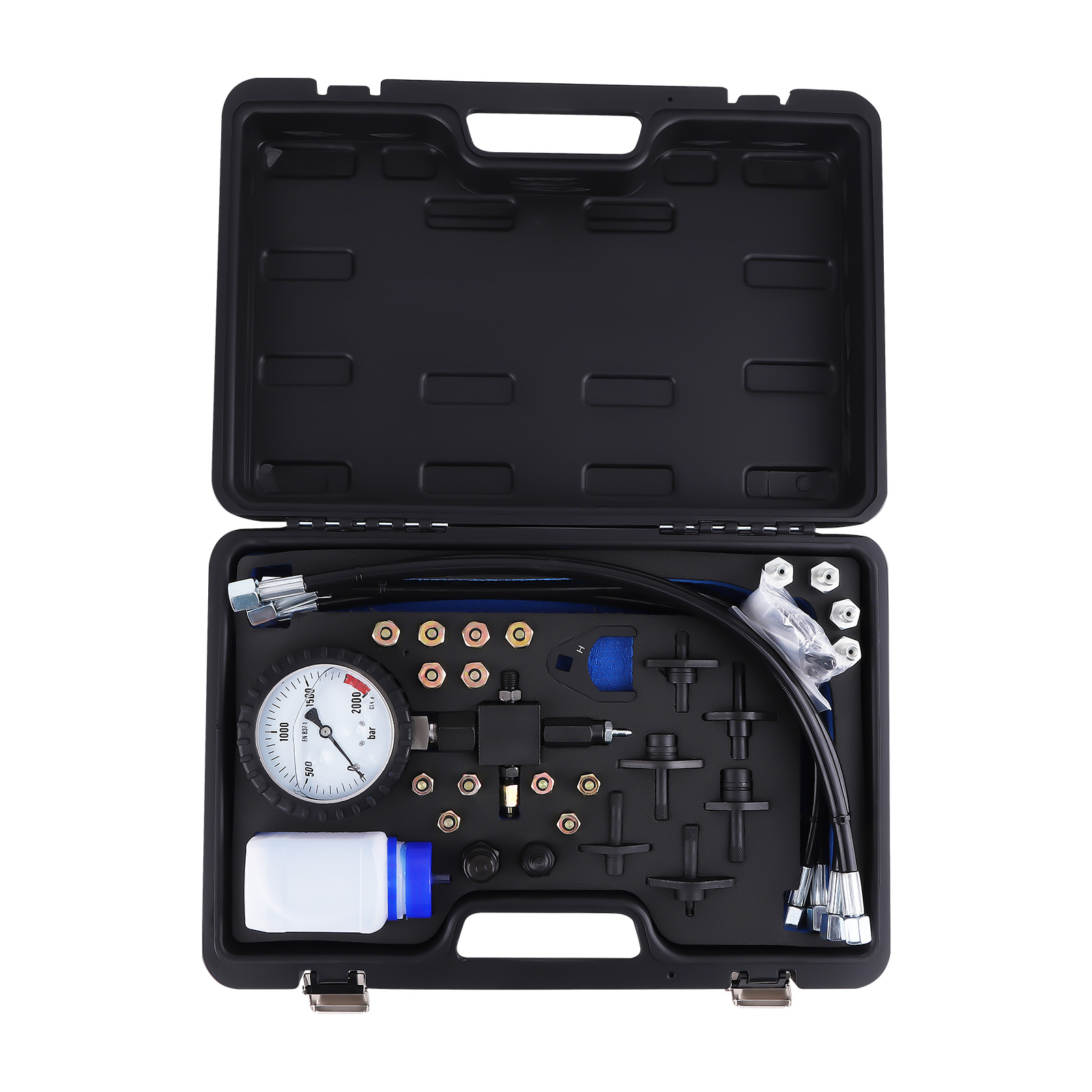 Common Rail Pressure Tester 2000BAR Diesel Engine Diagnostic Tool with 12 Plugs view 5