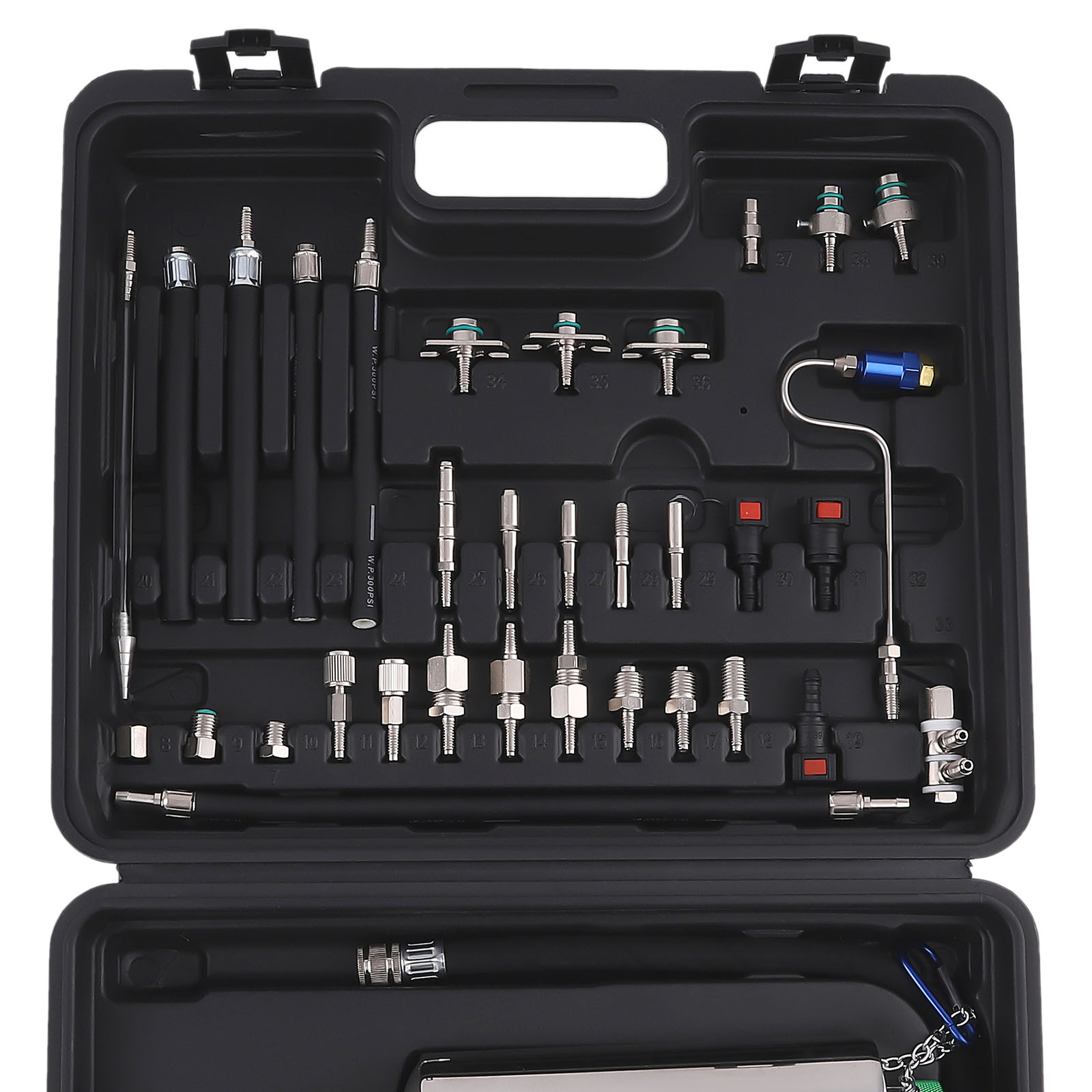 Fuel Injector Cleaning Kit Non-Dismantle Fuel Injector Cleaner Tool 140PSI New view 5