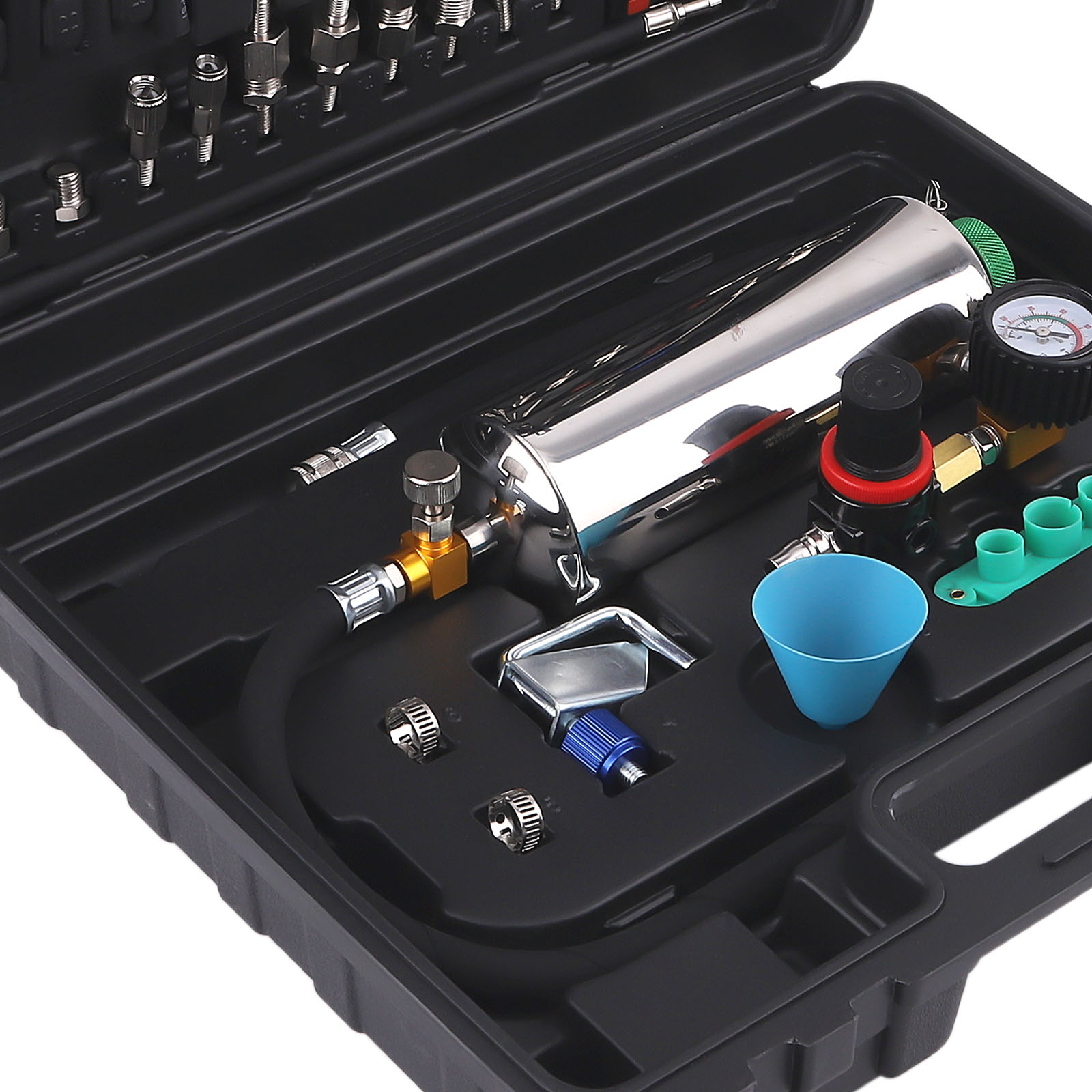 Fuel Injector Cleaning Kit Non-Dismantle Fuel Injector Cleaner Tool 140PSI New view 4