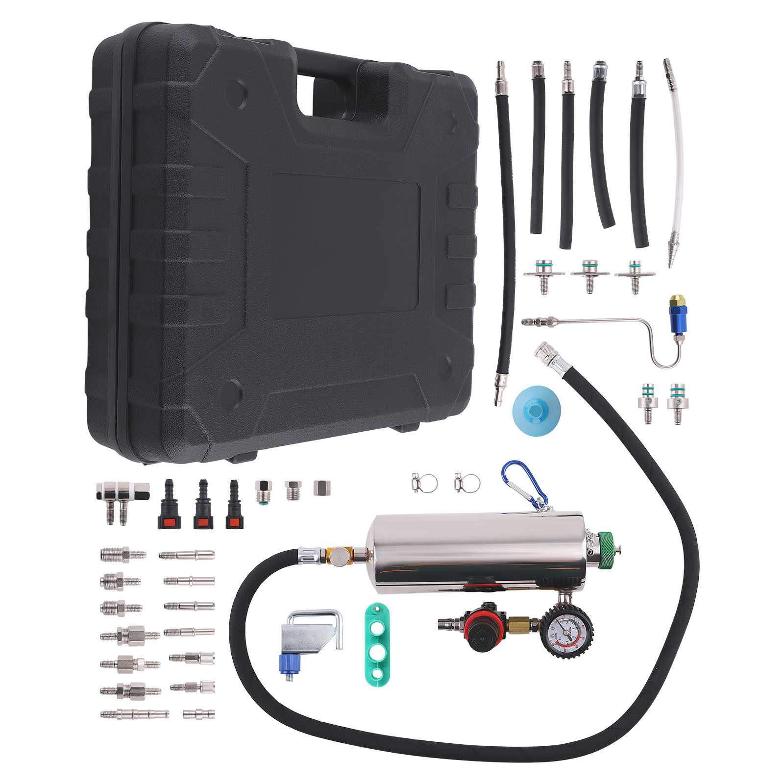 Fuel Injector Cleaning Kit Non-Dismantle Fuel Injector Cleaner Tool 140PSI New