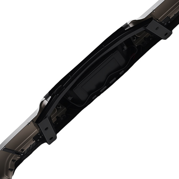 Rear Bumper Assembly fit fit for Ford F150 09-14 Chrome Steel FO1103160-3