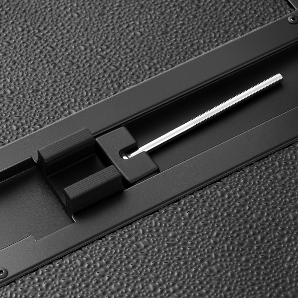 FRP Truck Bed Tonneau Cover fit for Ford F-150 Supercrew 2015-2026 Tri-Fold Hard-2