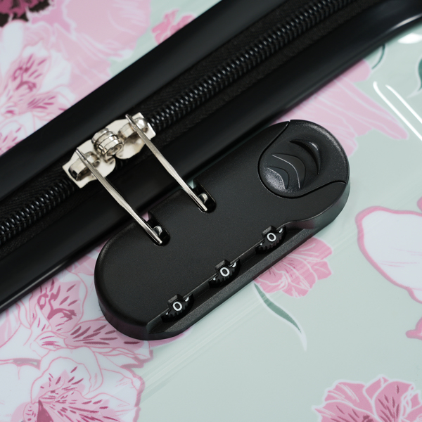 新款五件套行李箱，硬壳轻便耐用，尺寸分别为20英寸、24英寸和28英寸，另配8英寸和14英寸小箱，带锁万向轮。--不支持self-pick up且不支持指定仓库发货-19