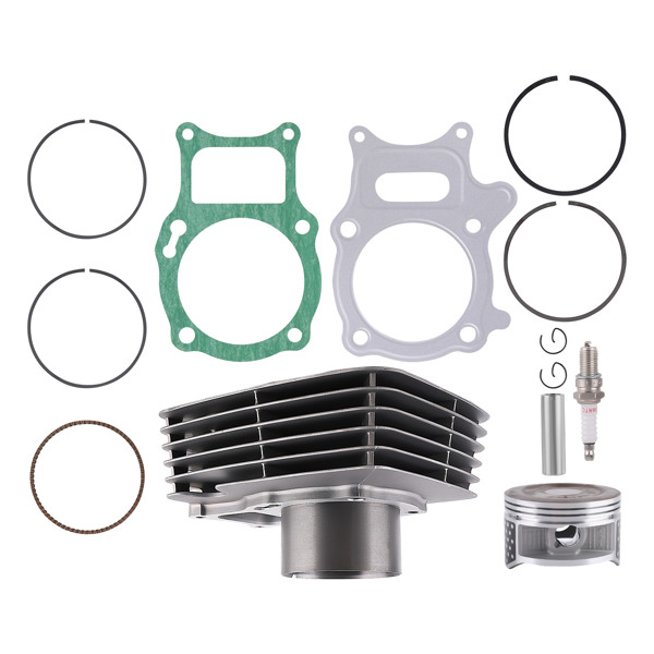 Big bore 74mm Cylinder Piston Top End Kit fit for Honda TRX 250EX 250X Recon 250 ATV-6