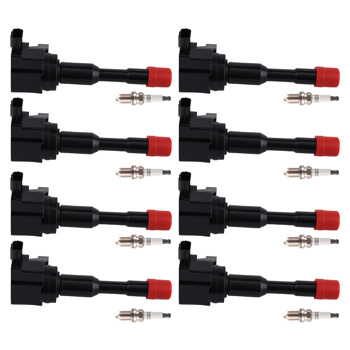 8pcs Ignition Coils Set & Spark Plugs fit for Honda Civic 1.3L L4 2003-2005 UF-374