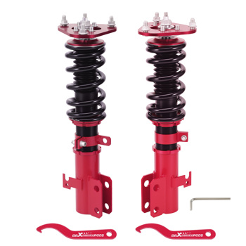 2x Front 24-Way Damper Shocks Coilover Lowering Kit fit for Toyota Corolla 2003-2008
