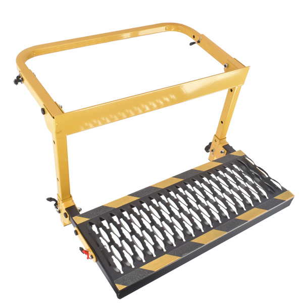 轮胎踏板 Tire Step Replacement for Truck RV Adjustable Folding Heavy Duty Wheel Step Max 350 Pounds-2