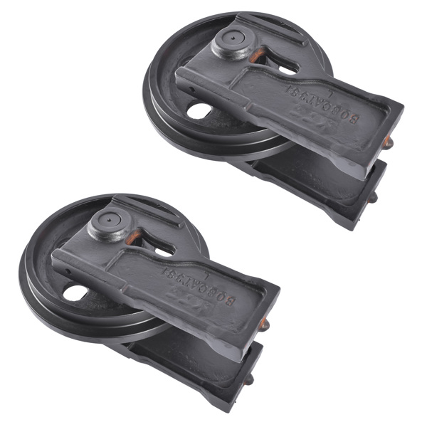 惰轮 2x Front Idler Wheel Tensioner 6814880 Replacement for Bobcat 331 E26 E32 E42 325 328 329 6807909 7106424-6