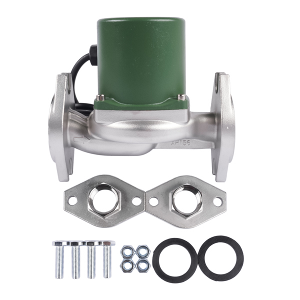 不锈钢循环泵 Stainless Steel Water Circulator Pump Replacement for Taco 008-SF6 008SF6 115V 1/25hp 14GPM 3250RPM 0.84 AMPS 125 Psi Stainless Steel Circulating Pump-3