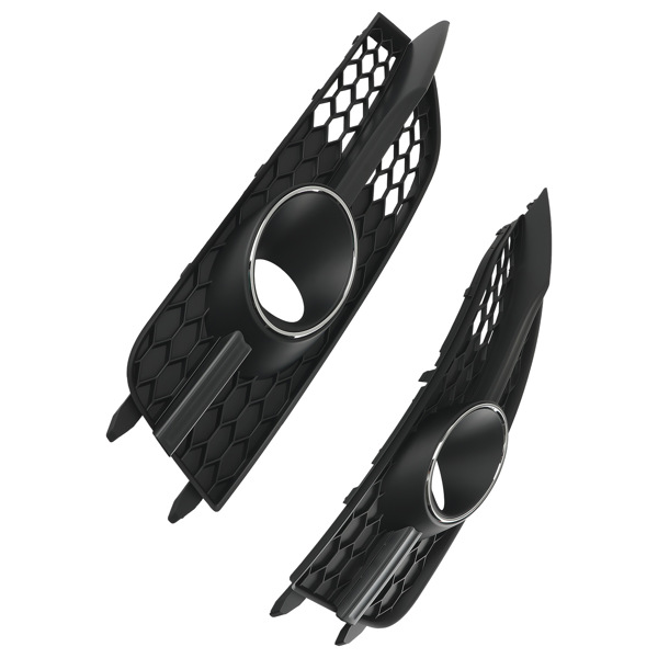 Pair Front Bumper Fog Lamp Grille Cover fit for Audi A7 S7 2012-2015 4G8807682C9B9-6
