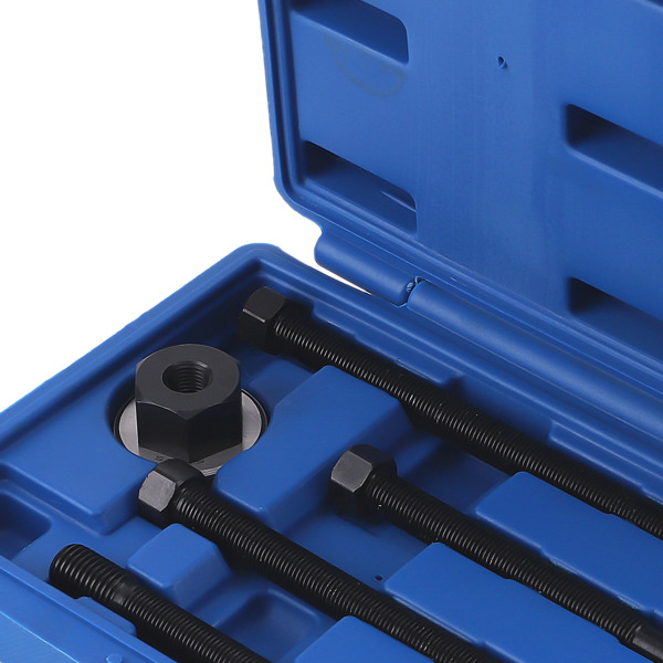 5pc Long Reach Crank Pulley Underdrive Pulley Damper Installation Tool Kit-4