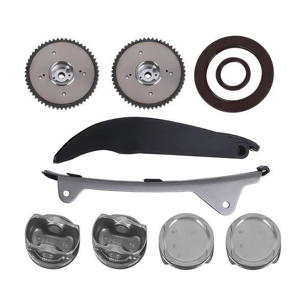 2.0L G4NA Engine Overhaul Rebuild Kit Crankshaft/Rods/Timing/VVT fit for Hyundai Kia-5