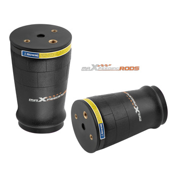 Pair MaXpeedingrods Air Spring Bags fit for 1/4" NPT W21-760-9000 Heavy Duty