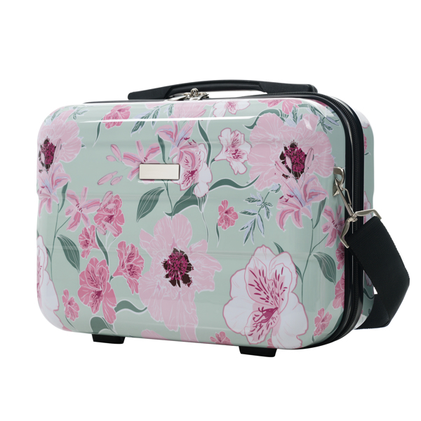 新款五件套行李箱，硬壳轻便耐用，尺寸分别为20英寸、24英寸和28英寸，另配8英寸和14英寸小箱，带锁万向轮。--不支持self-pick up且不支持指定仓库发货-12