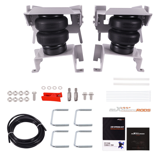 Rear Air Spring Helper Suspension Bag Kit fit for Ford F150 2WD & 4WD 2015-2024 2016-6