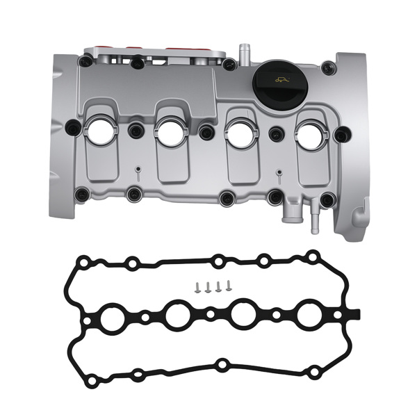 Engine Valve Cover w/ Gasket Set fit for Audi A4 Quattro 2.0L BPG BWT 2005-2009-6