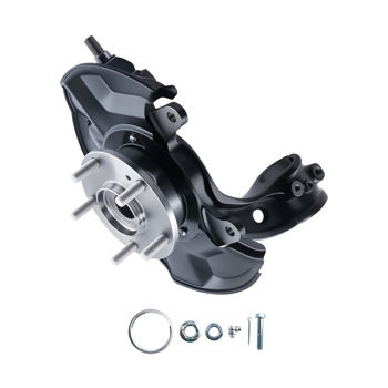 Front Left Steering Knuckle + Wheel Hub Bearing fit for Honda Accord 2013 - 2015