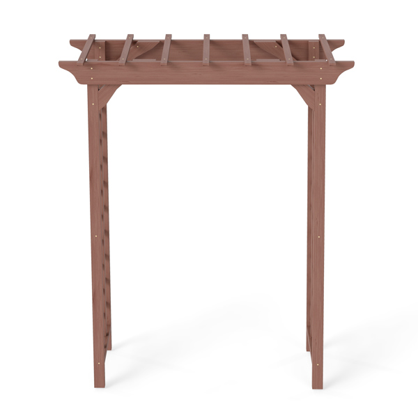 木制花架，婚礼仪式拱门，植物攀爬木格架，花园庭院圣诞装饰凉亭--不支持self-pick up且不支持指定仓库发货-8