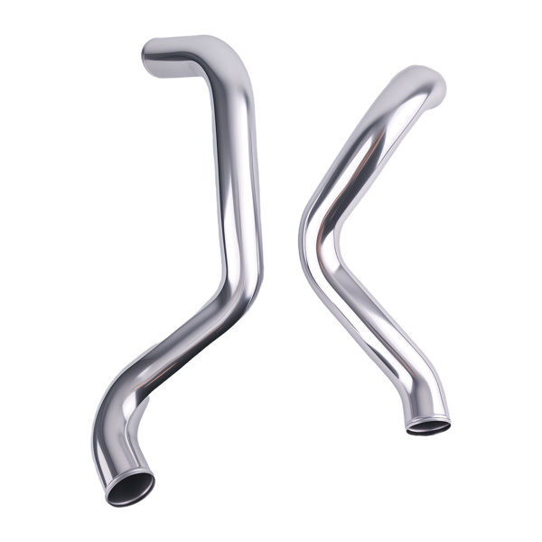 3" Polished Intercooler Pipe Boot Kit fit for GMC 6.6L LB7 Duramax Diesel 2002-04-2