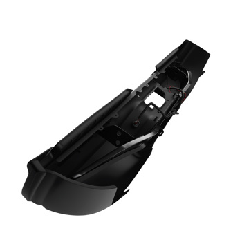 Black Rear Bumper Assembly fit for Ford F-250/F-350 1999-07 9L3Z17906DPTM Steel