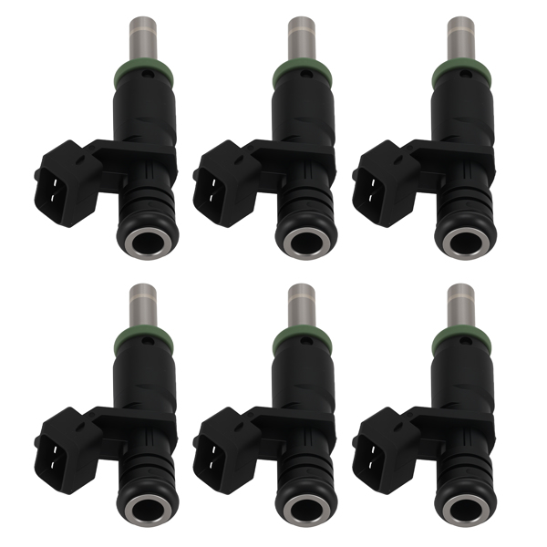 6PCS Fuel Injectors 1353753163 fit for BMW 3.0L X3 X5 Z4 328i 328xi 128i 528i-6