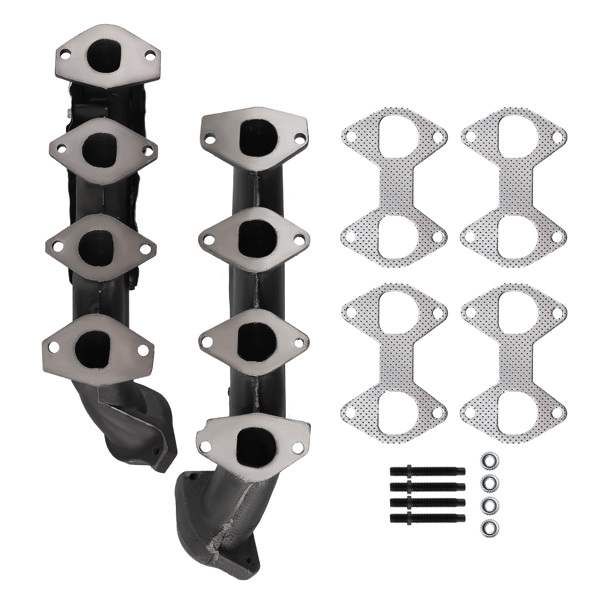 Left+Right Side Exhaust Manifold w/ Gasket fit for Ford F150 Expedition 5.4L 674-695-6