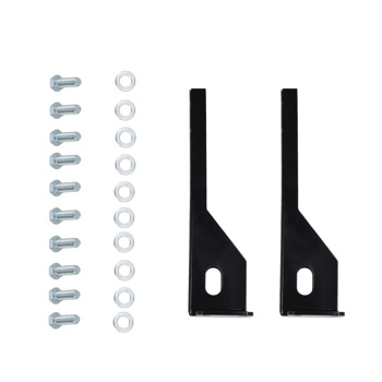 2PCS Brackets Support Rear Bumper fit for Jeep Cherokee XJ 1986-2001 Black