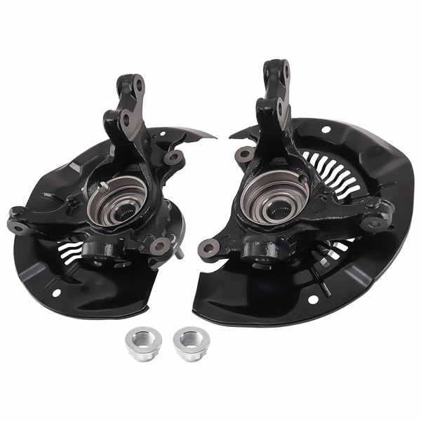 Front Steering Knuckle Assembly Pair fit for Toyota Sienna FWD 11-17 698-431 698-430-6