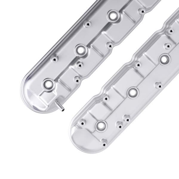 LH + RH Aluminum Engine Valve Cover w/ Gaskets fit for Cadillac Chevrolet 6.2L 09-15-1
