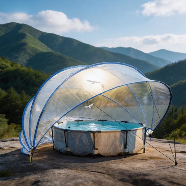 16英尺伸缩式泳池盖、PVC薄膜玻璃纤维杆泳池围栏、户外游泳池配件--不支持self-pick up且不支持指定仓库发货-11