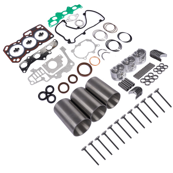 发动机大修包 Engine Cylinder Head Overhaul Gasket Kit Replacement for John Deere 4X4 Gator XUV 825i 835E 835M 835R Tracker 800SX Chery QQ Joyner Trooper UTV Models-1