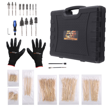 Diesel Injector Seat Brush Cleaning Kit fit for Heavy Duty Trucks Stainless Steel