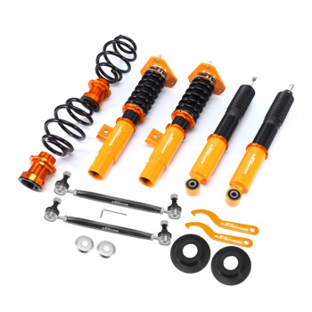 RACING COILOVER 24 STEP DAMPER KIT fit for VOLKSWAGEN GOLF MK5 MK6 2003-2012