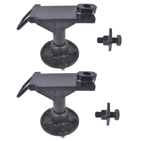 集装箱车轮 5x 5.5 Lug Superior Shipping Container Wheels, Bolt-on Spindle Kit 2 Spindles Container Moving Kit-8