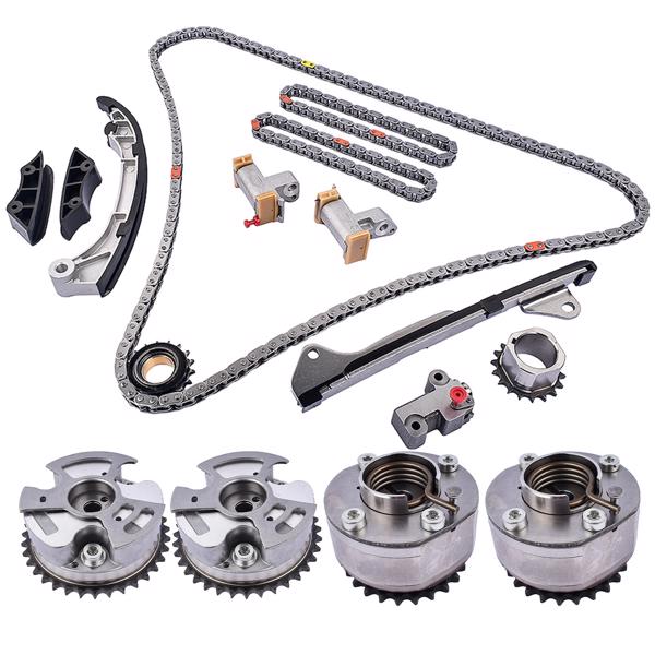 正时链条套装 Timing Chain Kit Camshaft Sprocket Replacement for Toyota Camry Sienna Lexus ES350 RX350 3.5 13050-31140 13080-31010 13562-0P010-2