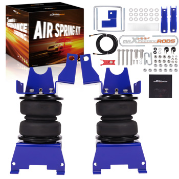 Air Helper Spring Bag Kit 5000lbs fit for Nissan Titan XD 5.6L V8 2016-2023