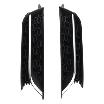 Pair Front Bumper Fog Light Grille Bezel Cover fit for VW Passat 2.0L 2.5L 2012-2015