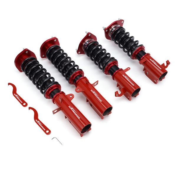 24 Way Damper Adjustable Coilover Suspension fit for Toyota Corolla AE90 AE100 AE110-6