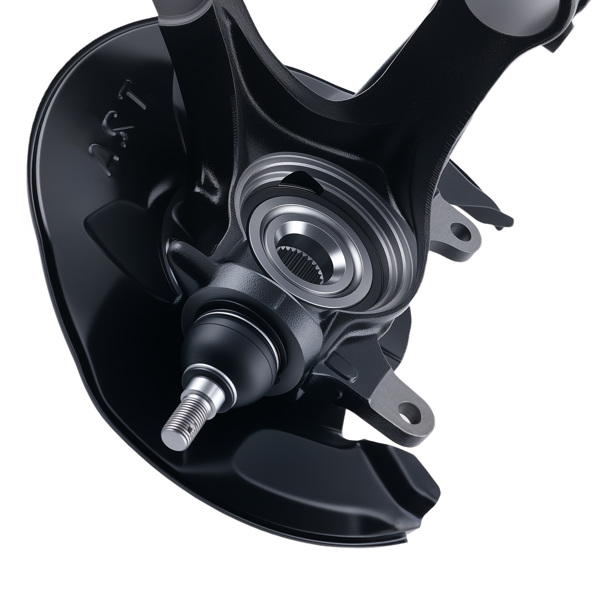 Front Left Steering Knuckle + Wheel Hub Bearing fit for Honda Accord 2013 - 2015-4