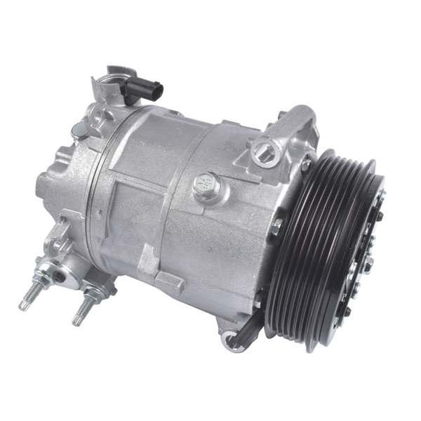 汽车空调压缩机 A/C Compressor w/ 6-Groove Pulley Replacement for Chrysler Pacifica 17-23 Voyager 20-23 3.6L-5