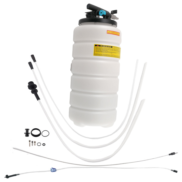 15L Manual Vacuum Tool fit for Engine Oil Transmission Brake Change Universal-6