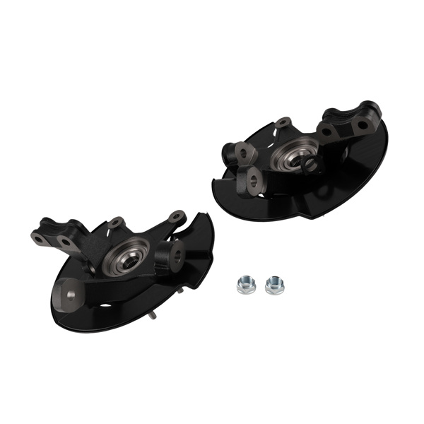 Pair Steering Knuckle fit for Honda Pilot 2005-2008 KA698492 698492 Black-6