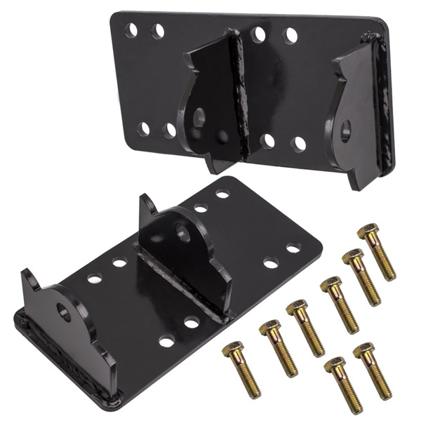 2PCS left & right Engine Swap Adapter plate Fit fit for GMC vehicles LSX Engine-6