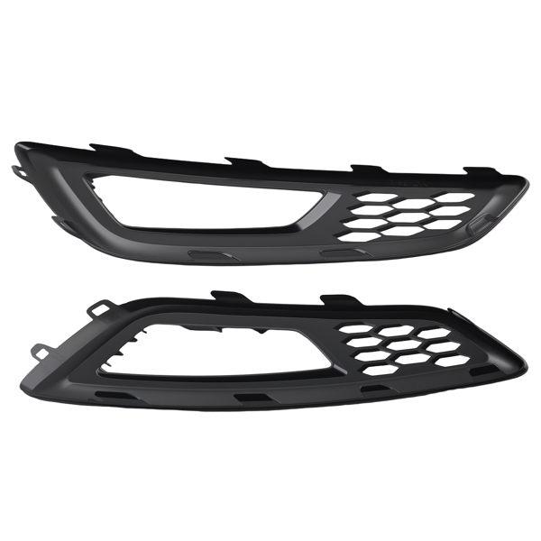 Pair Front Bumper Fog Lamp Grille Cover fit for Ford Focus 2015-2017 F1EJ-15A299-AB-5